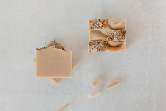 Apple handmade essential oil soap