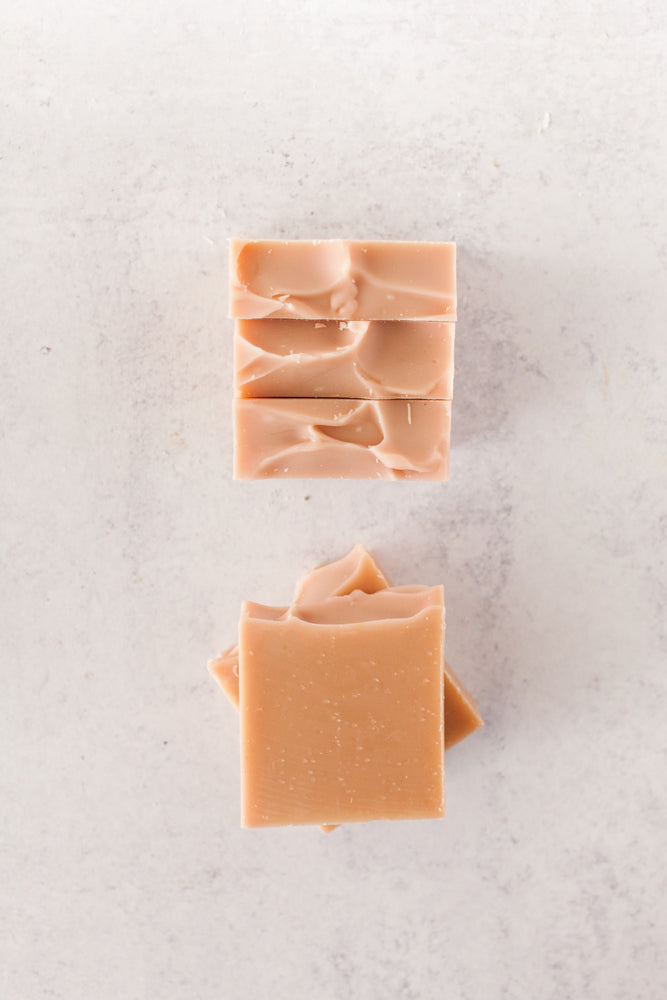 All natural shampoo bar with mango, shea & cocoa butter