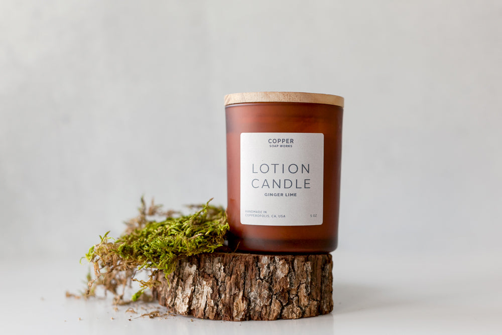 Ginger Lime Lotion Candle
