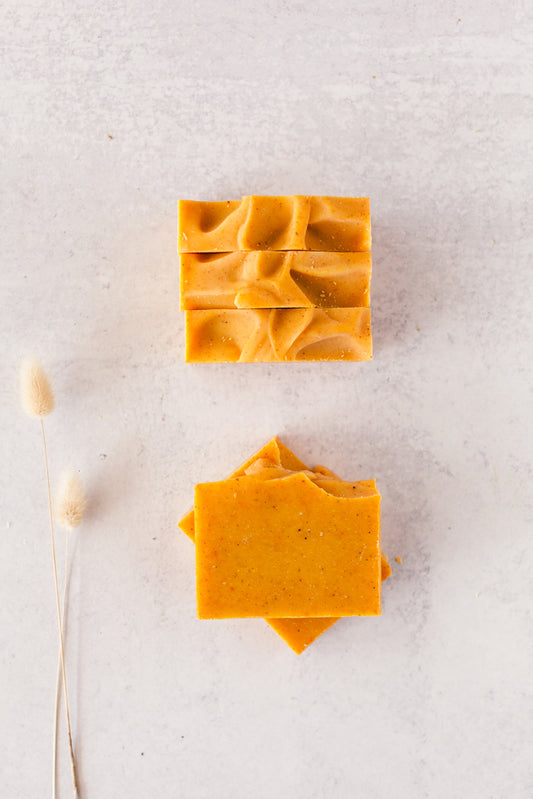 Orange Mint Handmade All-Natural Beer Soap