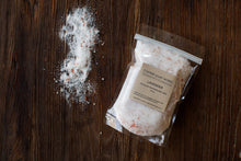 Load image into Gallery viewer, relaxing, handcrafted lavender bath salts