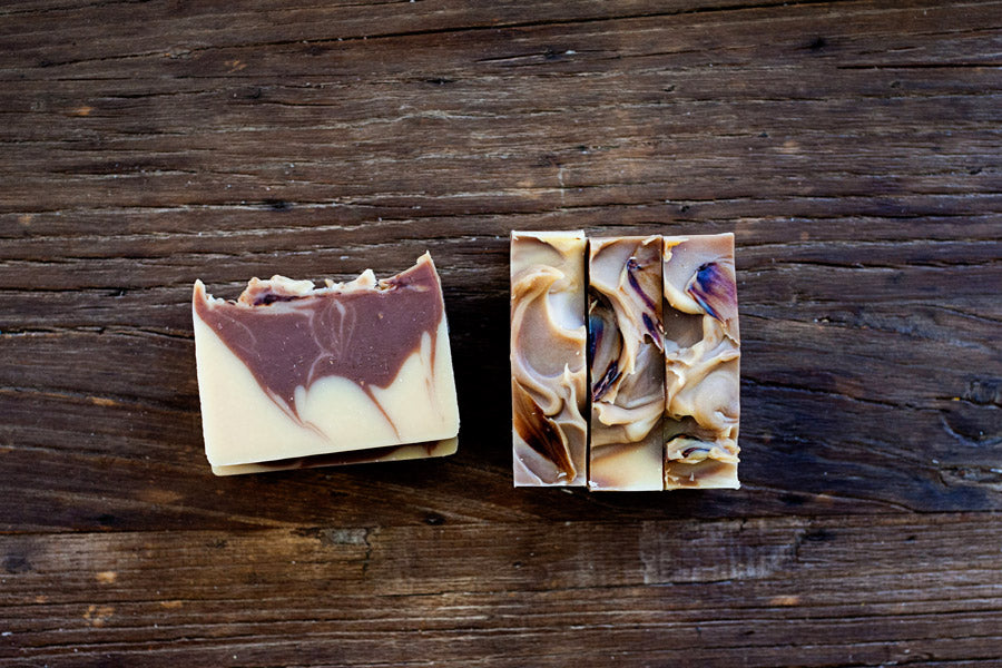 Handmade Cedar Citrus beer soap